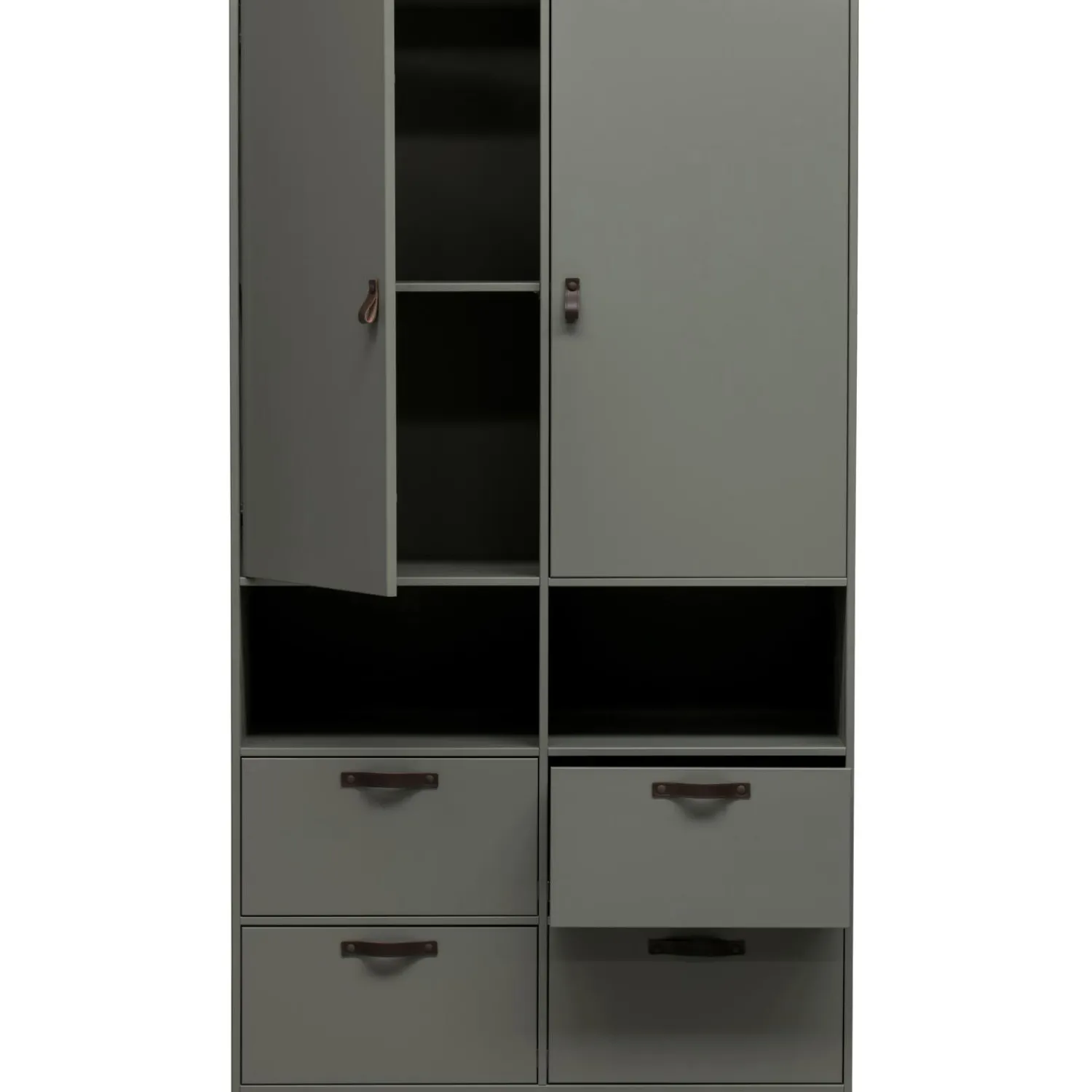 Best WOOOD Stage garderobekast grenen soap