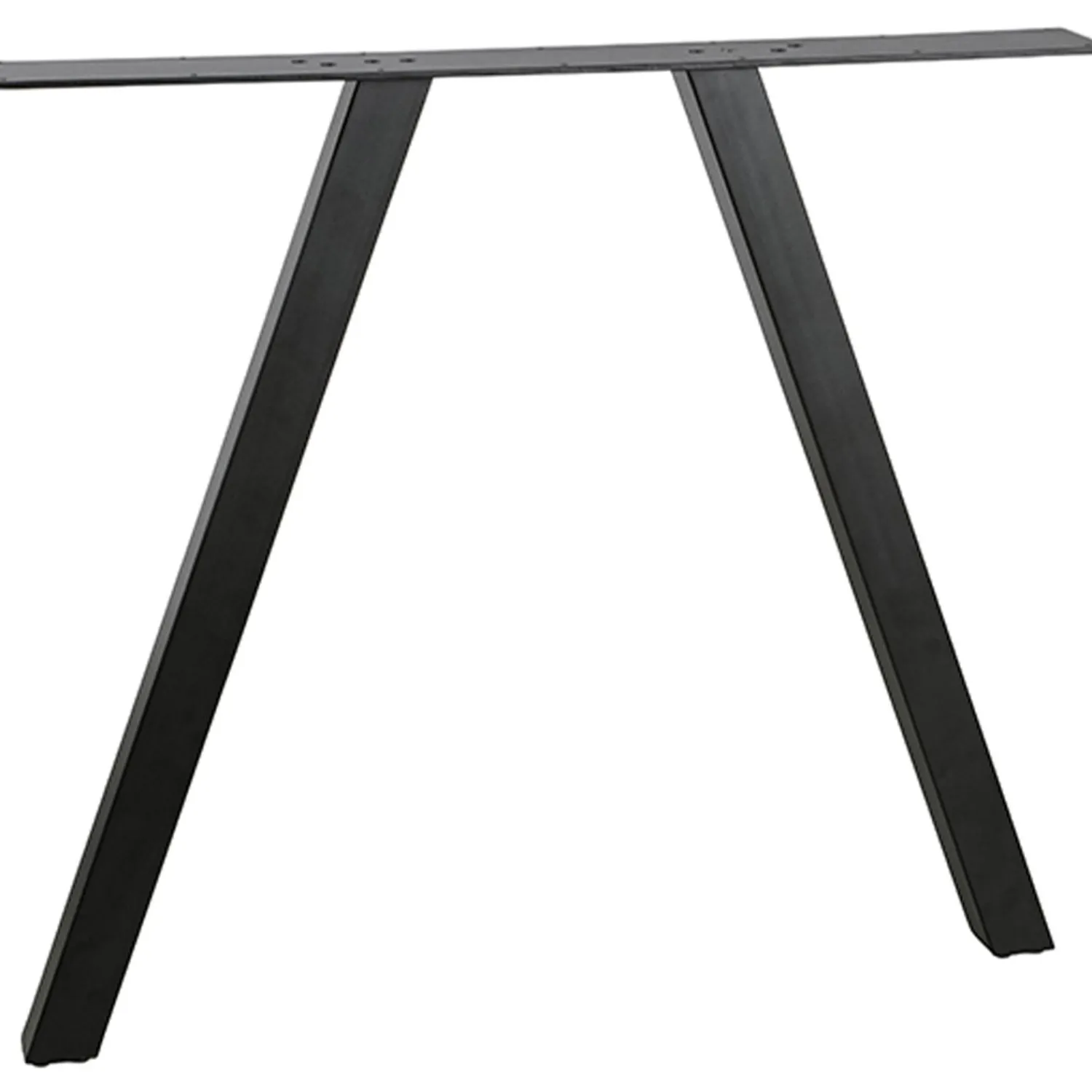 Hot WOOOD 2-standen poot vierkant KD metaal 1 stuks