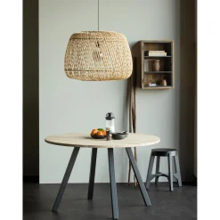 Hot WOOOD 2-standen poot vierkant KD metaal 1 stuks