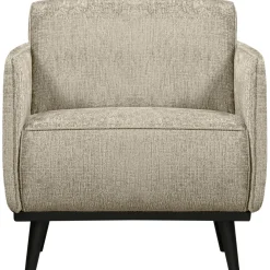 Hot WOOOD Statement fauteuil met arm structure velvet mountain Wheatfield