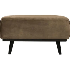Online WOOOD Statement hocker velvet Taupe