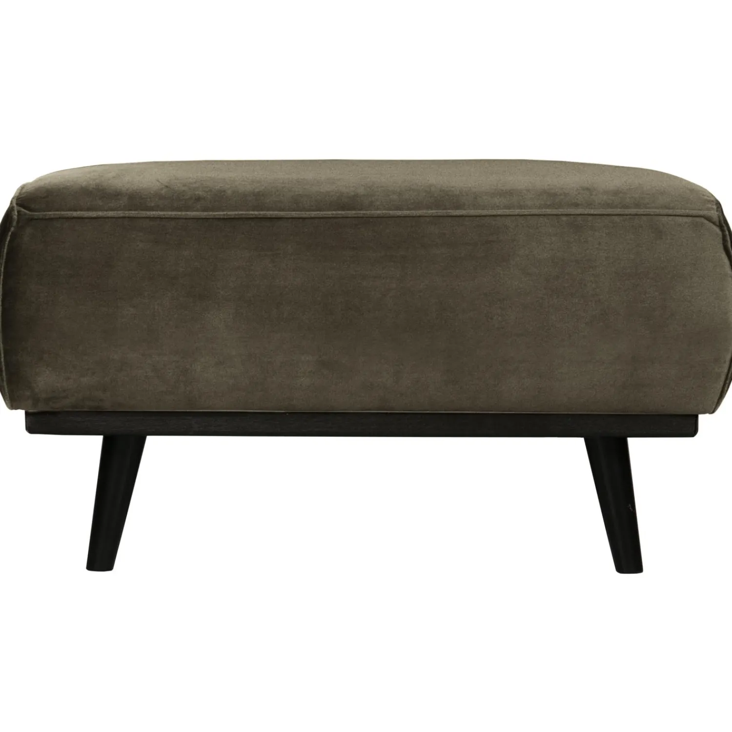 New WOOOD Statement hocker velvet Warm groen