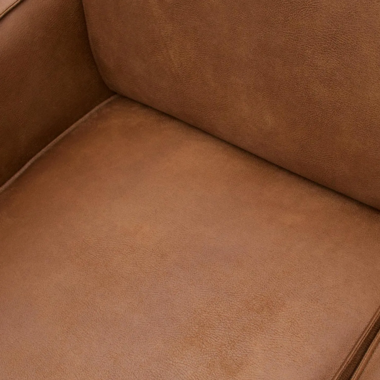 Sale WOOOD Statement hoekbank rechts ecoleer Cognac