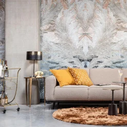 Sale WOOOD Statement 3-zits bank 230 cm bouclé Nougat