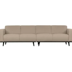 Online WOOOD Statement 4-zits bank 280 cm bouclé Beige