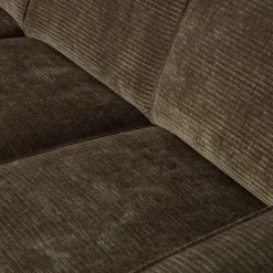 New WOOOD Statement 4-zits bank 280 cm ribstof Warm groen