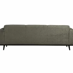 Clearance WOOOD Statement 3-zits bank 230 cm structure velvet Frost