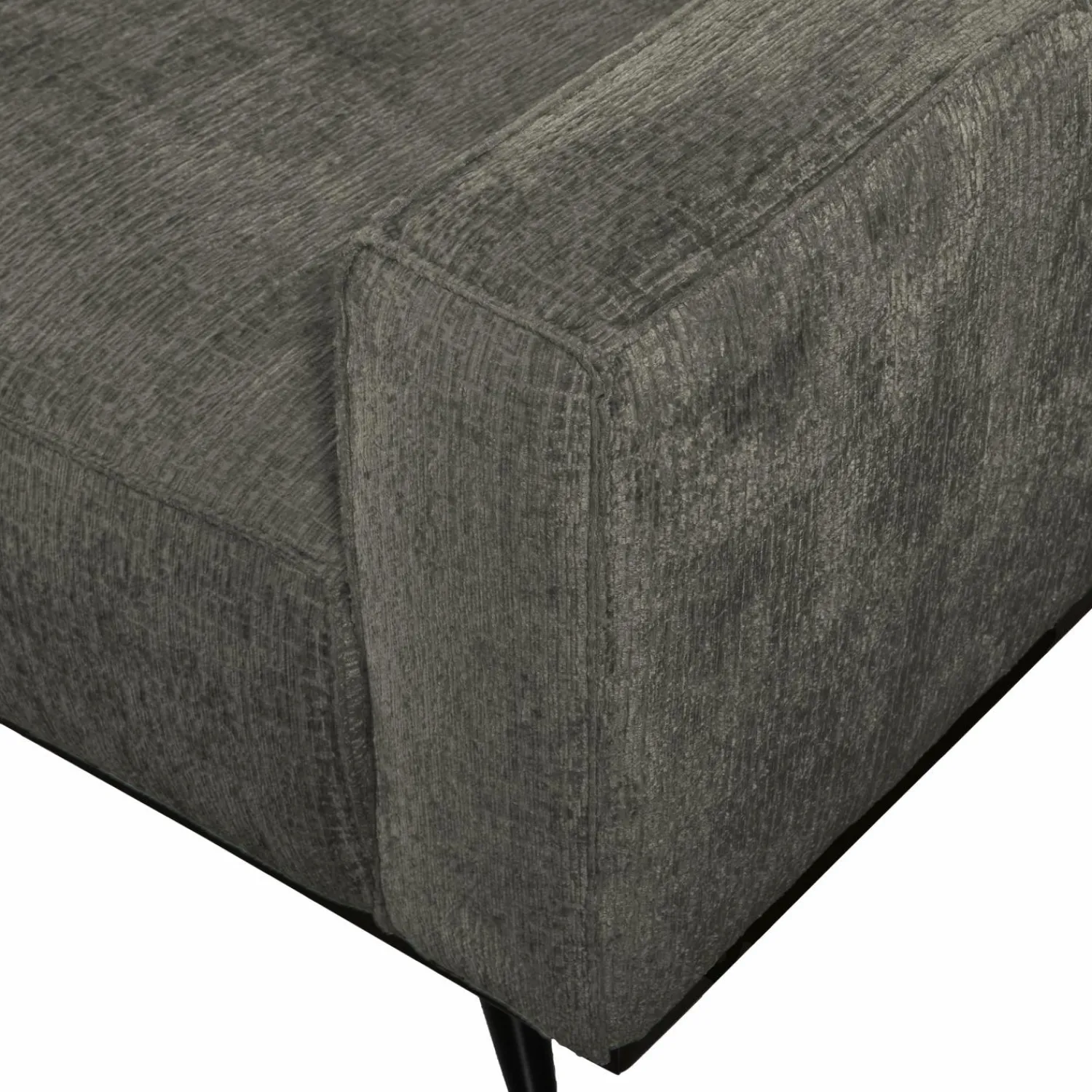 Clearance WOOOD Statement 3-zits bank 230 cm structure velvet Frost