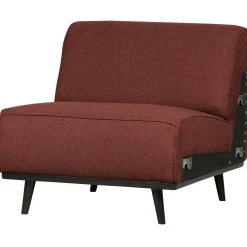 Sale WOOOD Statement 1-zits element bouclé kastanje Kastanjebruin