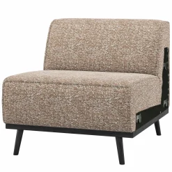 Outlet WOOOD Statement 1-zits element Lichtbruin melange