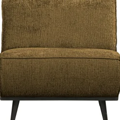 Outlet WOOOD Statement 1-zits element structure velvet Brass