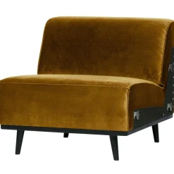 Hot WOOOD Statement 1-zits element velvet Honinggeel