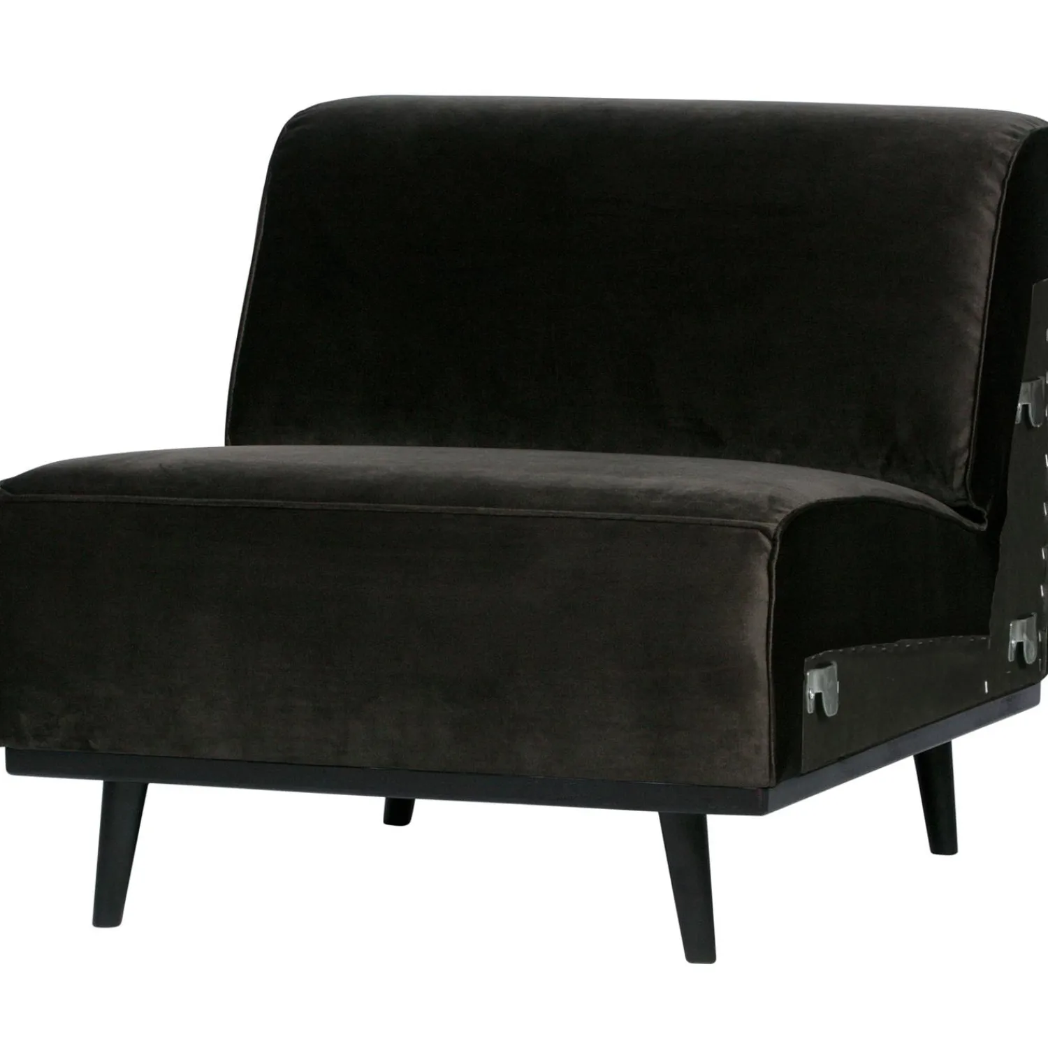 Online WOOOD Statement 1-zits element velvet Warm groen