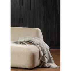 Outlet WOOOD Sterck fauteuil met verplaatsbare rugleuning Zand