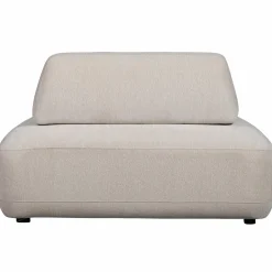 Outlet WOOOD Sterck fauteuil met verplaatsbare rugleuning Zand