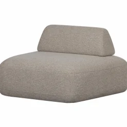 Online WOOOD Sterck fauteuil met verplaatsbare rugleuning Naturel