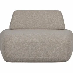 Online WOOOD Sterck fauteuil met verplaatsbare rugleuning Naturel