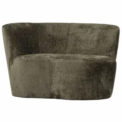 Hot WOOOD Stone bankje links warm groen