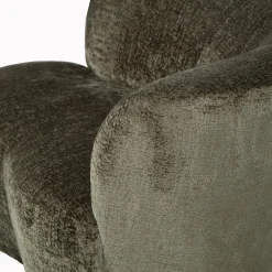 Clearance WOOOD Stone bankje rechts bouclé crème