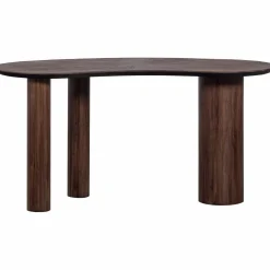 WOOOD Sun organische sidetable/bureau recycled teak bruin