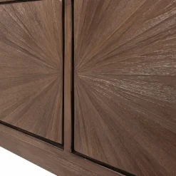 Clearance WOOOD Sun tv meubel met open vak recycled teak bruin