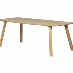 Discount WOOOD Tablo eettafel deens ovaal DL 180x100 cm transparant
