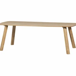 Clearance WOOOD Tablo eettafel deens ovaal DL 220x100 cm transparant