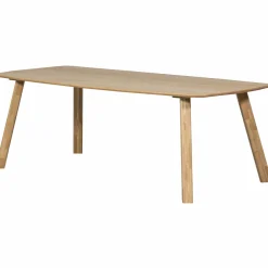 Clearance WOOOD Tablo eettafel deens ovaal DL 220x100 cm transparant