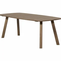 Best WOOOD Tablo eettafel deens ovaal DL 180x100 cm cashmere brown