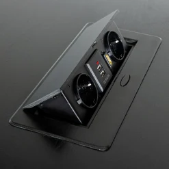 Discount WOOOD Tablo Lungo tussenblad essen incl. stekkerdoos