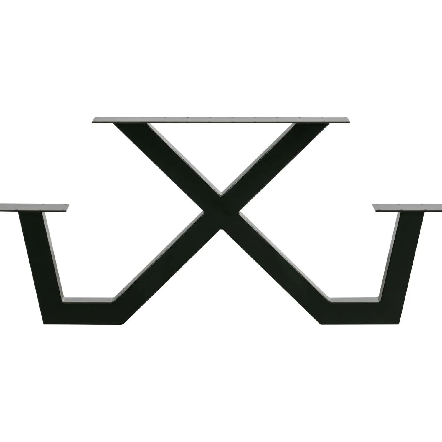 WOOOD Tablo Outdoor X-vorm poot picknick metaal 1 stuks