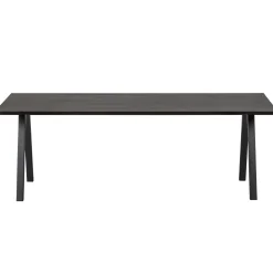New WOOOD Tablo tafelblad eiken blacknight 160x90 cm