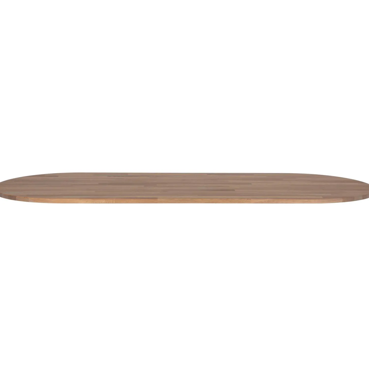 Discount WOOOD Tablo tafelblad ovaal eiken olie grijs