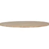 New WOOOD Tablo tafelblad rond eiken ø120 cm onbehandeld