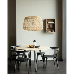 New WOOOD Tablo tafelblad rond eiken ø120 cm onbehandeld