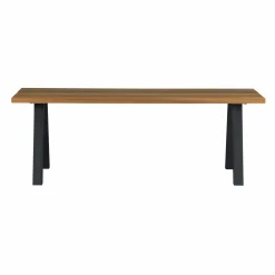 New WOOOD Tablo tuintafel ayous naturel met A-vorm poot metaal