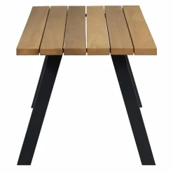 New WOOOD Tablo tuintafel ayous naturel met A-vorm poot metaal