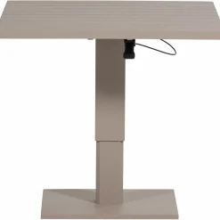 WOOOD Tesso hoogte verstelbare tuintafel aluminium Zand