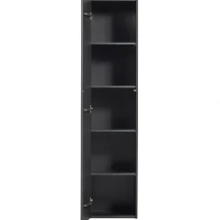 New WOOOD Teun opbergkast grenen diepzwart