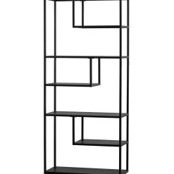 Online WOOOD Teun vakkenkast zwart