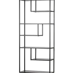 Online WOOOD Teun vakkenkast zwart