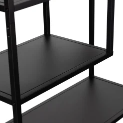 Online WOOOD Teun vakkenkast zwart