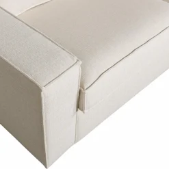 Discount WOOOD Thomas hoekbank geweven stof rechts Naturel