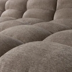 New WOOOD Tibas chaise longue rechts in de geweven stof zand