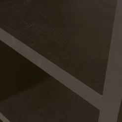 WOOOD Timo open kast mdf donkerbruin 195x100x40 cm