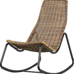 Outlet WOOOD Tom tuin schommelstoel Naturel