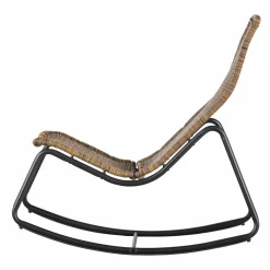 Outlet WOOOD Tom tuin schommelstoel Naturel