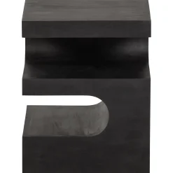 Sale WOOOD Toma bijzettafel mango hout zwart