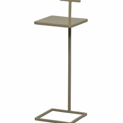 Discount WOOOD Toste bijzettafel metaal donker zand Donkerzand