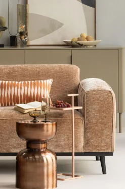 Outlet WOOOD Toste bijzettafel metaal oud roze Oudroze